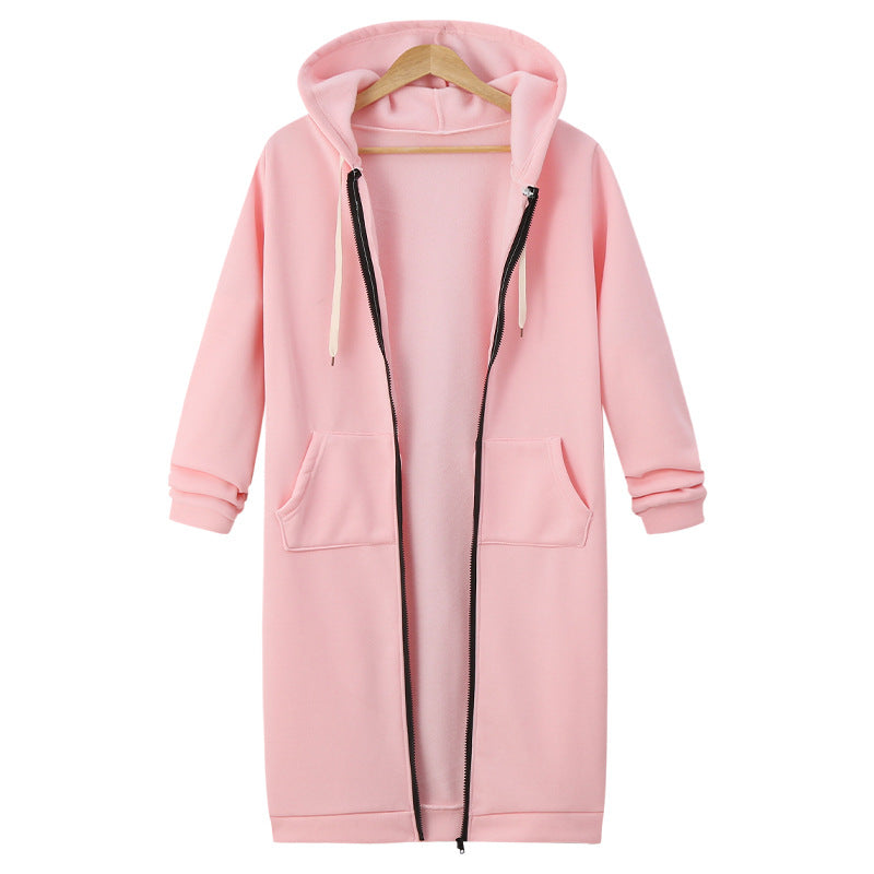 Women's Long Hooded Sweatshirt