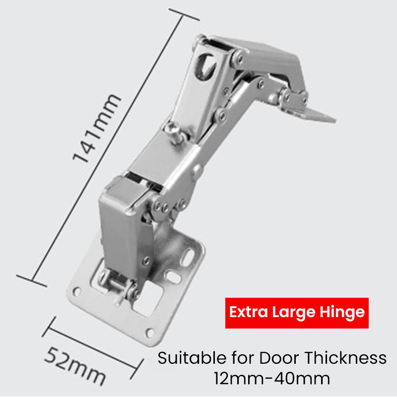 🔥Christmas sale is ending soon🔥Easy installation of bridge-shaped door hinges -Cabinet hinges