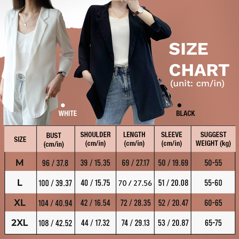 🎁Big sale 2024🎁💥Super Breathable Sun Protection Chiffon Suit Jacket