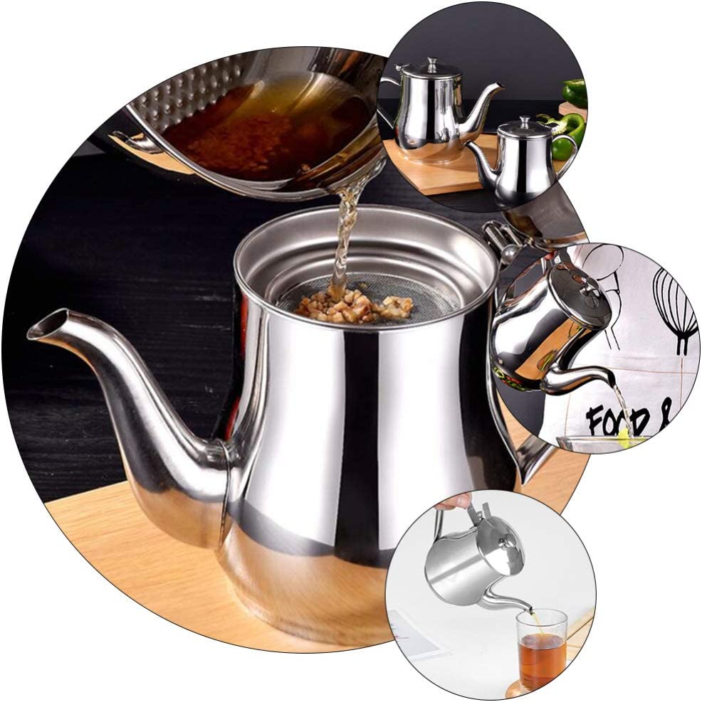 🍃Stainless Steel Oil Filter Pot