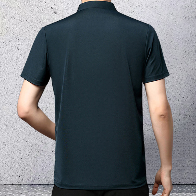 šHot Sale 55% OFFā³Menās Casual Lapel Breathable Wrinkle-free T-shirtš