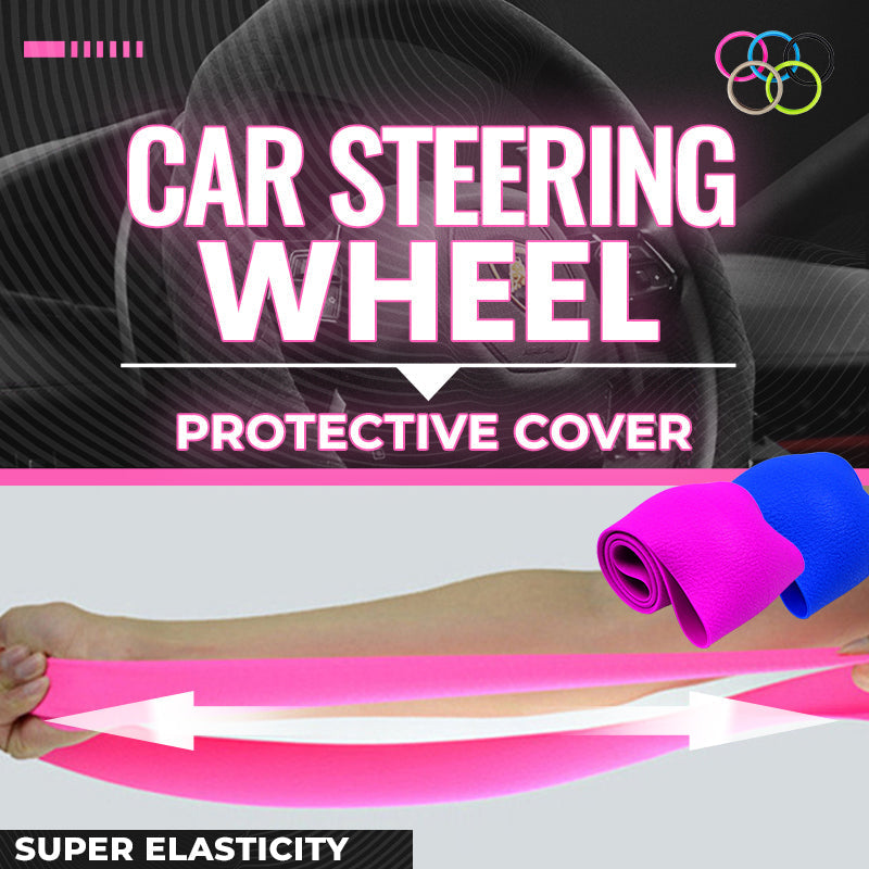 🔥Car Steering Wheel Protective Cover