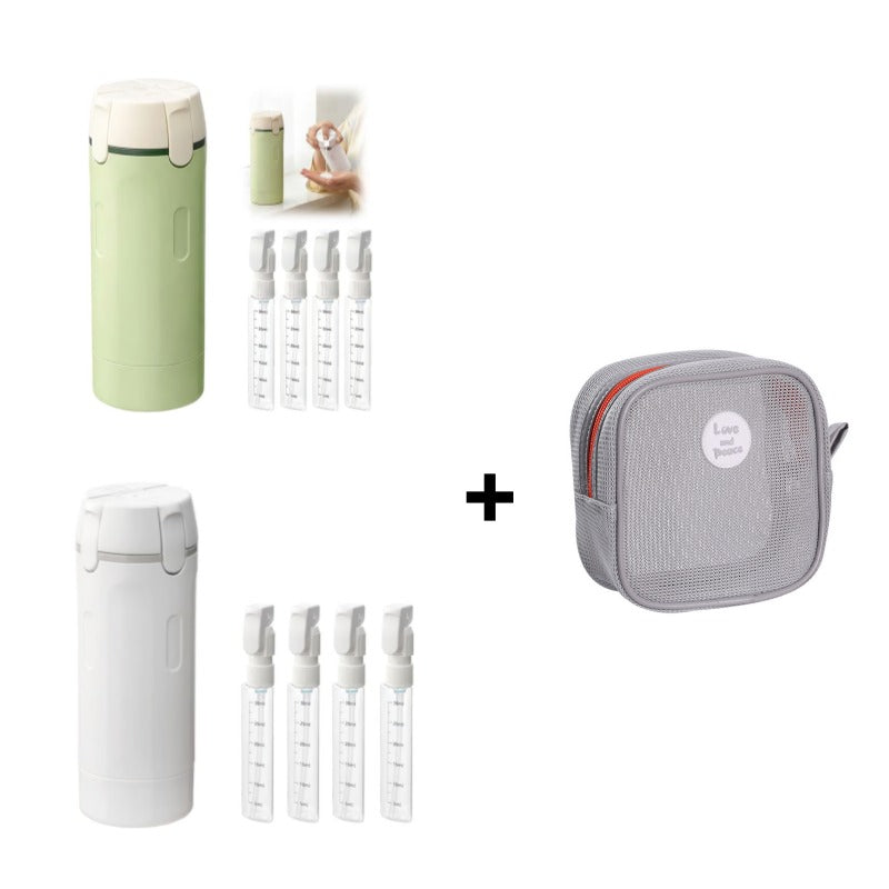 🧴4-in-1 Travel Dispenser Bottles