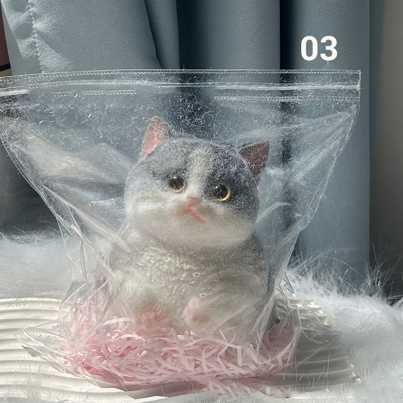 🎁😻Cute and soft cat-shaped toy💕(relieves stress)