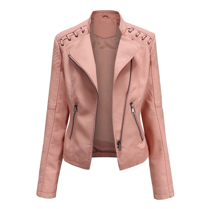 🎁Big sale 2025🎁💥 Washed Leather Jacket