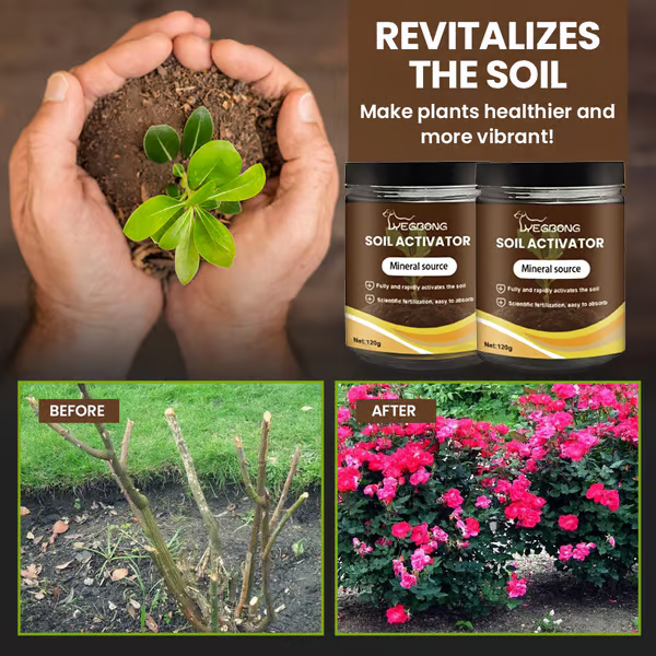 🌱Soil Loosening Agent: For Better Aeration & Plant Growth! ✨