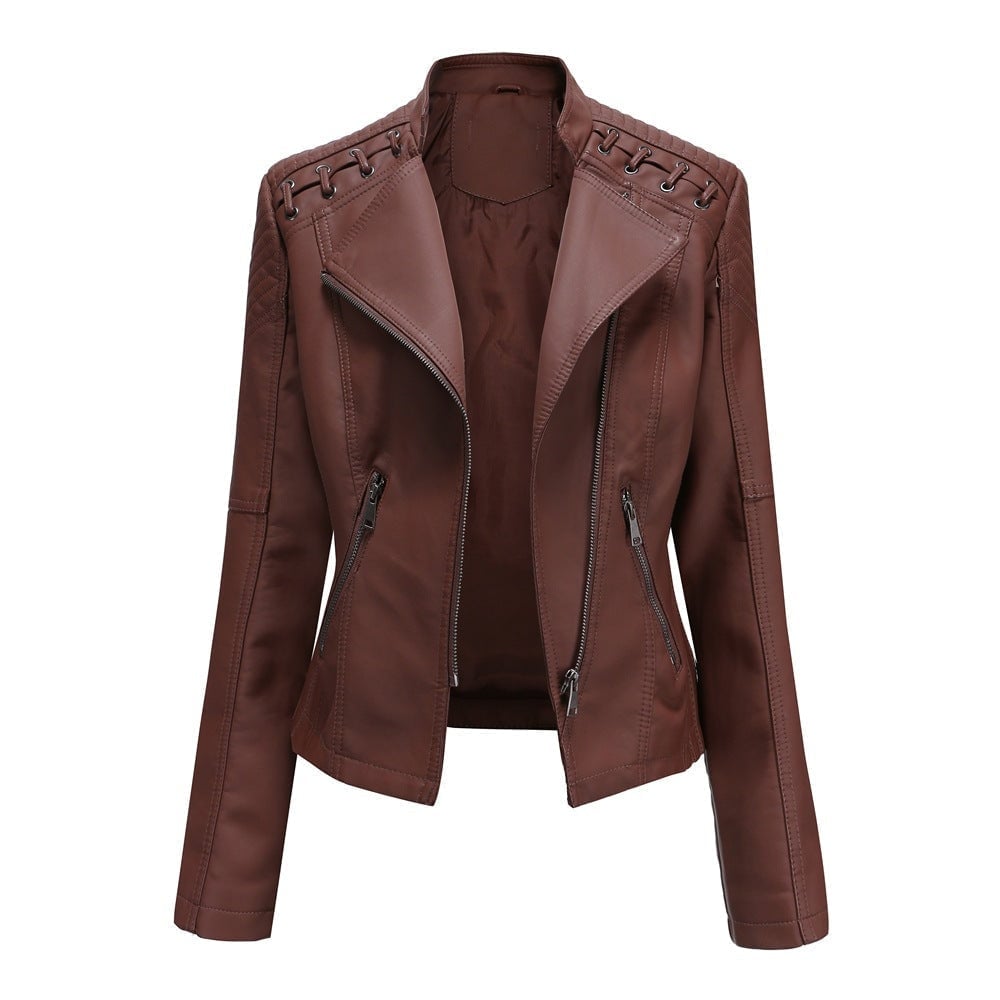 🎁Big sale 2025🎁💥 Washed Leather Jacket