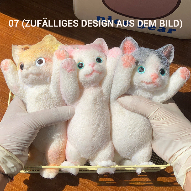 🎁😻Cute and soft cat-shaped toy💕(relieves stress)