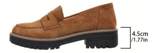 💥Hot Sales-49% OFF🌿Women's Comfortable Chunky Slip On Platform Loafers