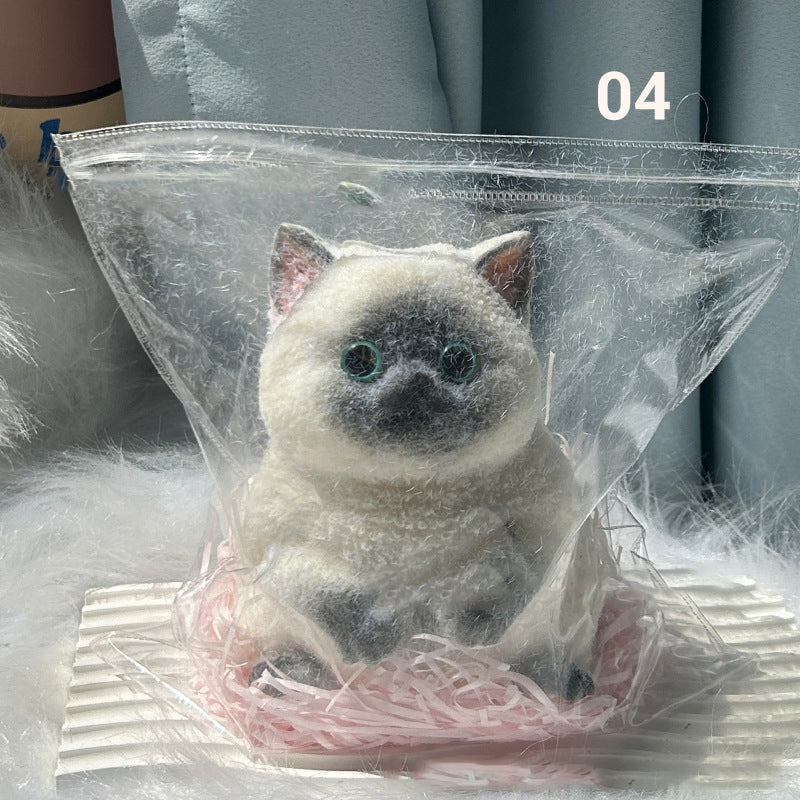 🎁😻Cute and soft cat-shaped toy💕(relieves stress)