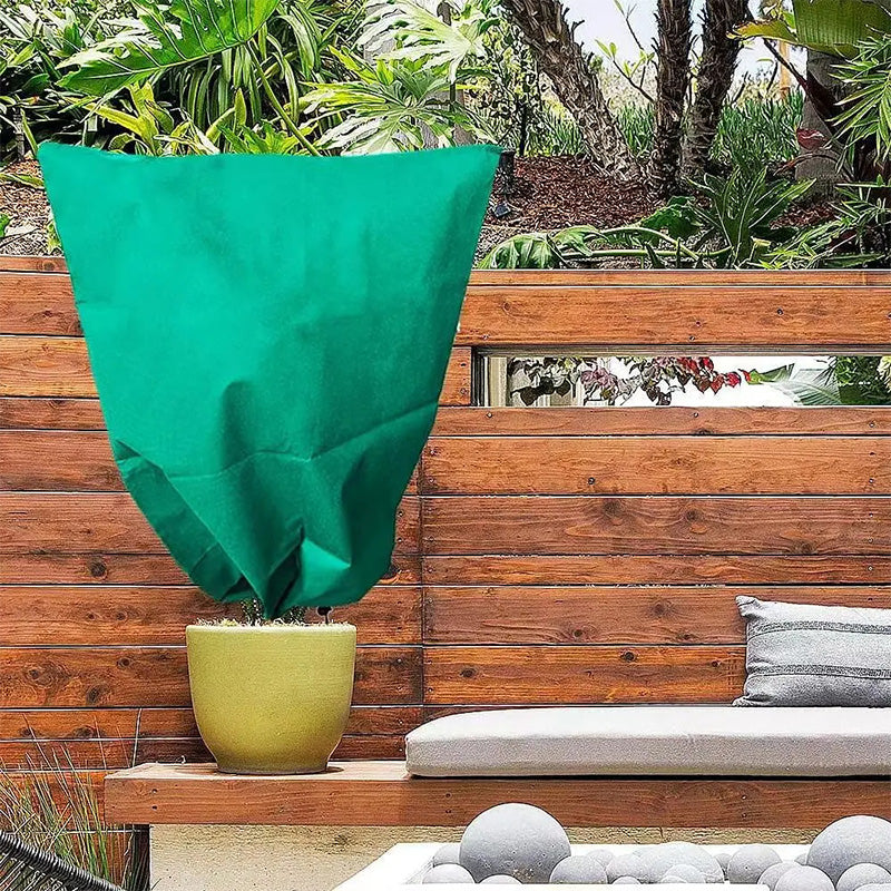 🌲Plant Thickened Drawstring Bag Freeze Protection Covers❄️