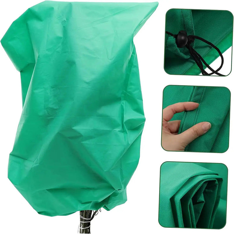 🌲Plant Thickened Drawstring Bag Freeze Protection Covers❄️