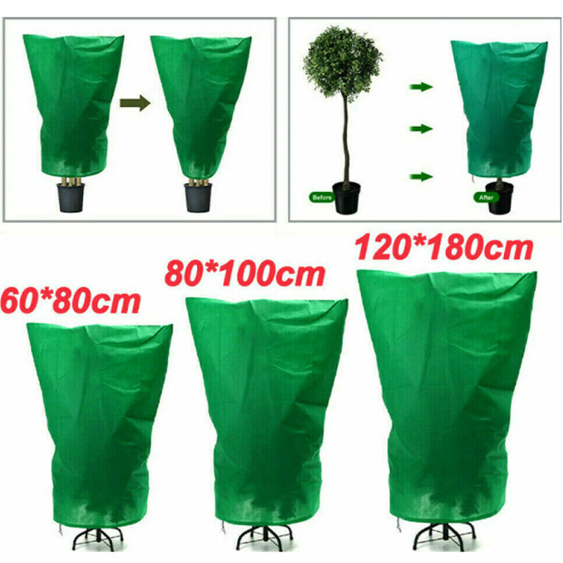 🌲Plant Thickened Drawstring Bag Freeze Protection Covers❄️