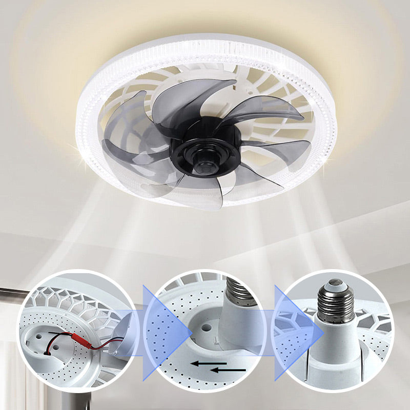 🍃2-in-1 Mute Adjustable Fan Light with Remote Control🌿