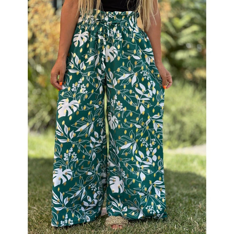 🍃Women's Printed Wide Leg Pants