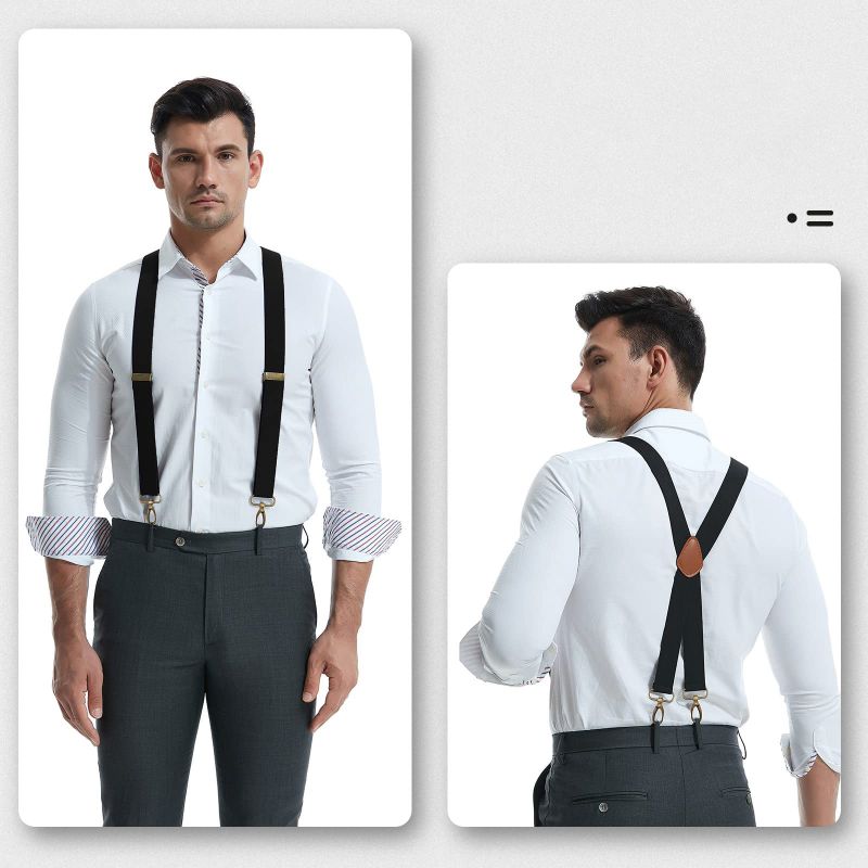 🍂Leather Suspenders for handsome & Love