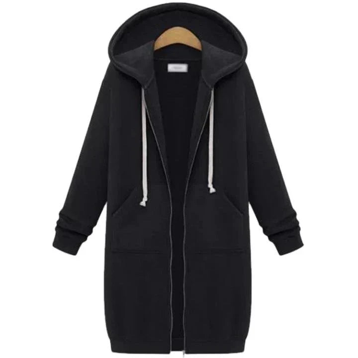 Women's Long Hooded Sweatshirt