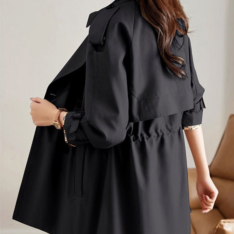 💥Limit Time 49% OFF🍂Women's Slimming Mid-Length Lapel Trench Coat