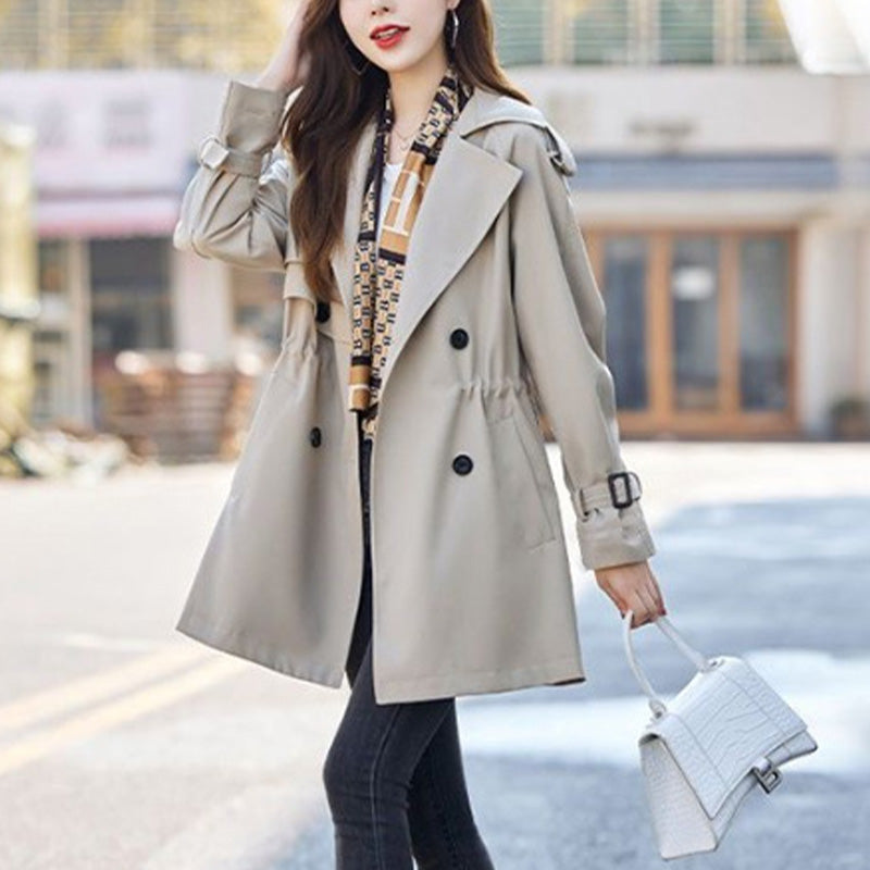 💥Limit Time 49% OFF🍂Women's Slimming Mid-Length Lapel Trench Coat