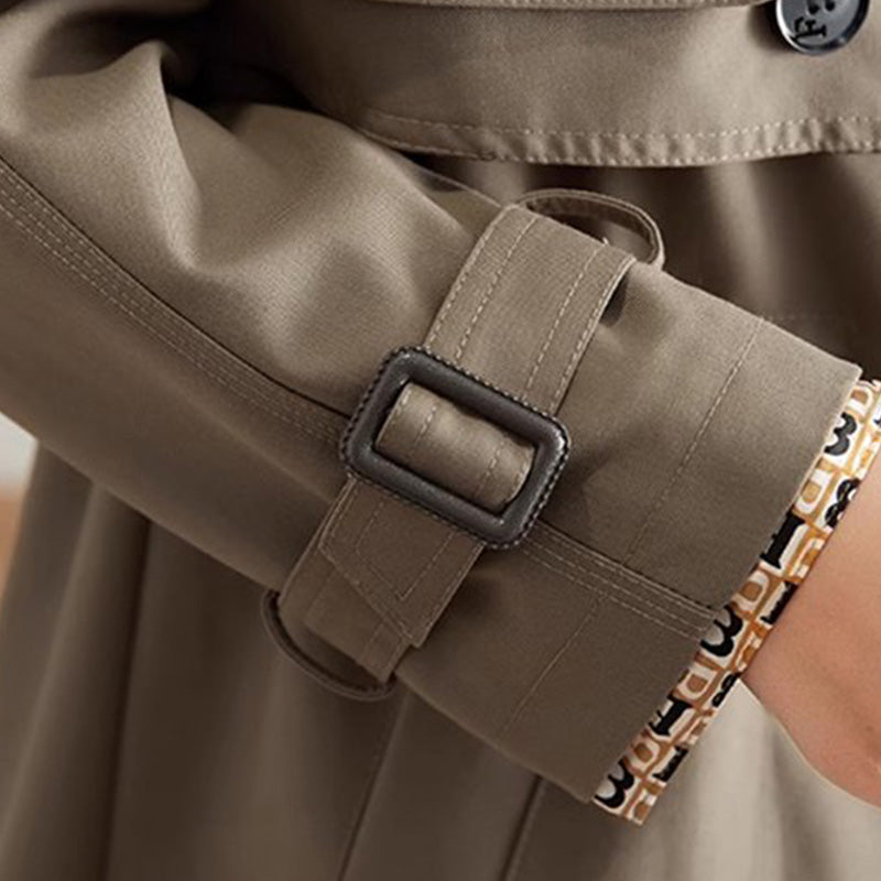 💥Limit Time 49% OFF🍂Women's Slimming Mid-Length Lapel Trench Coat