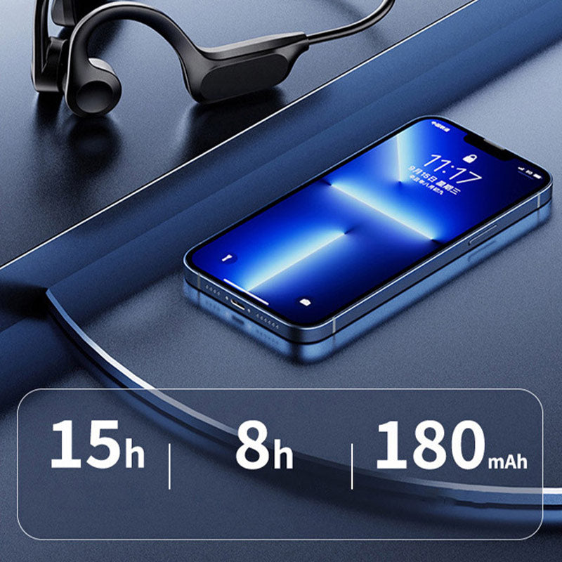 🔥Hot Sale 🎉Bone conduction headphones (charged battery display)🎧