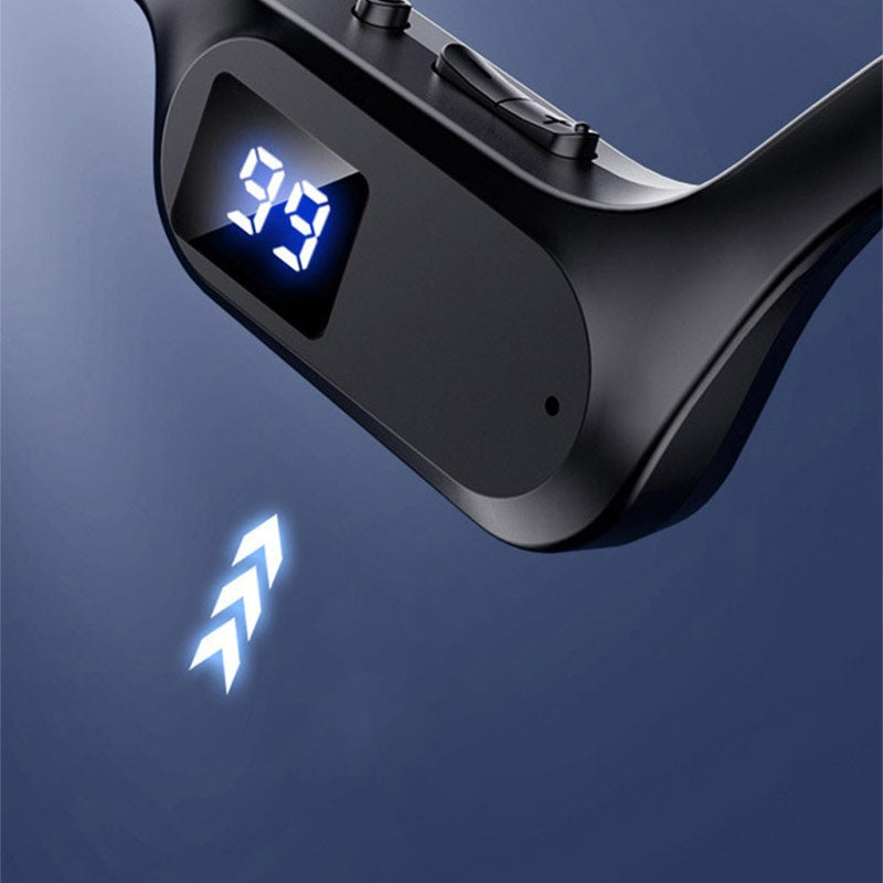 🔥Hot Sale 🎉Bone conduction headphones (charged battery display)🎧
