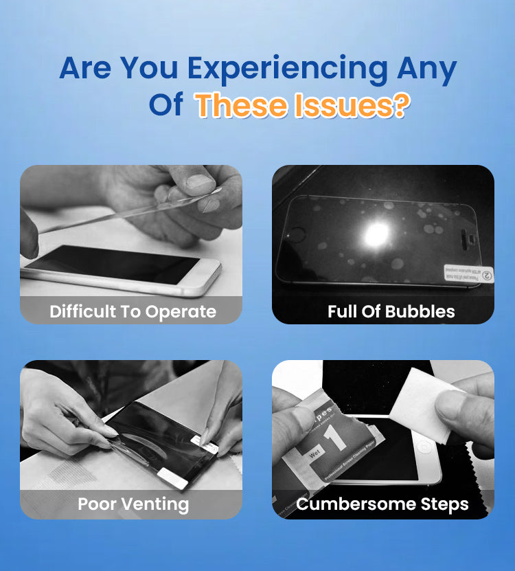 š„Quick-Apply Dust-Proof Screen Protector