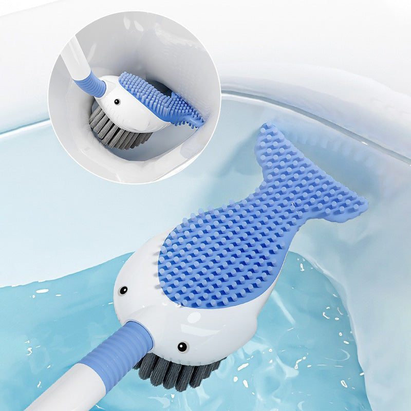 💥Wall-Mounted Suction Cup Toilet Cleaning Brush Set💦