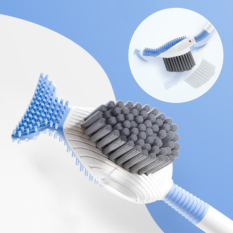 💥Wall-Mounted Suction Cup Toilet Cleaning Brush Set💦