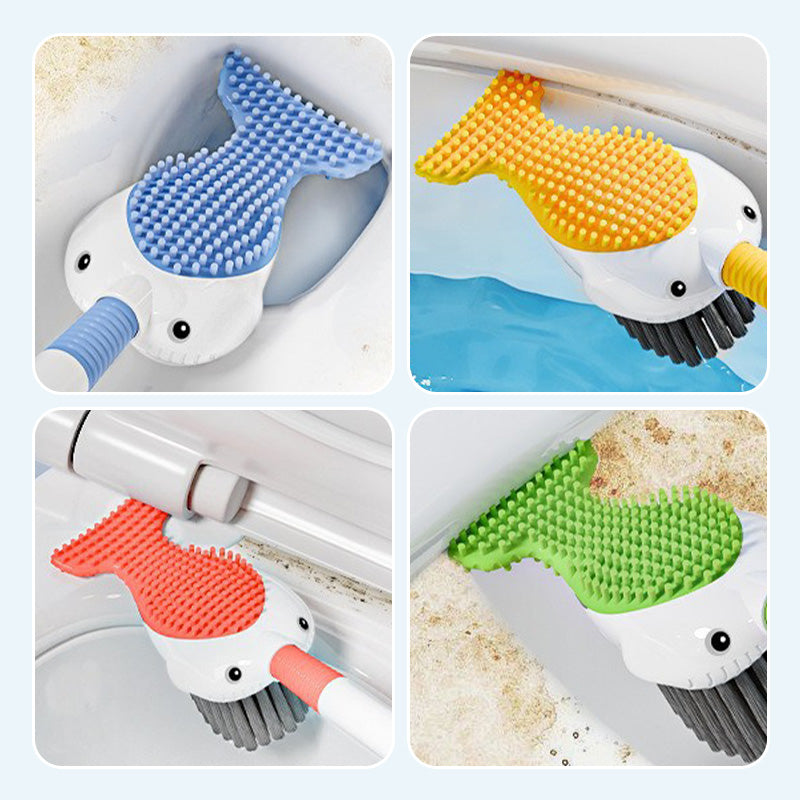 💥Wall-Mounted Suction Cup Toilet Cleaning Brush Set💦