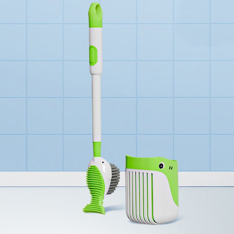 💥Wall-Mounted Suction Cup Toilet Cleaning Brush Set💦