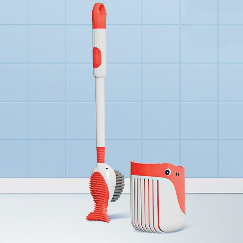 💥Wall-Mounted Suction Cup Toilet Cleaning Brush Set💦