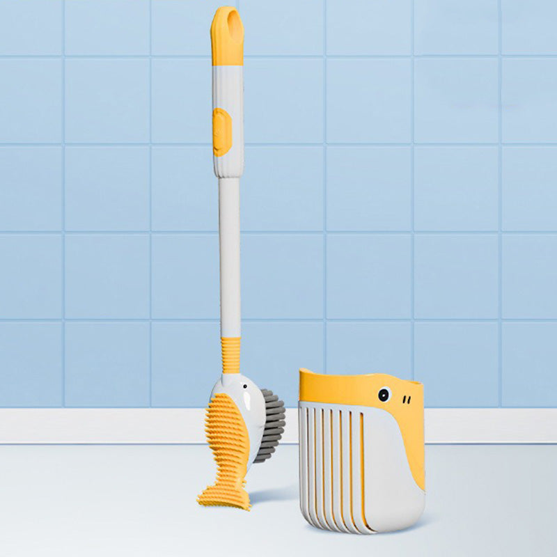 💥Wall-Mounted Suction Cup Toilet Cleaning Brush Set💦