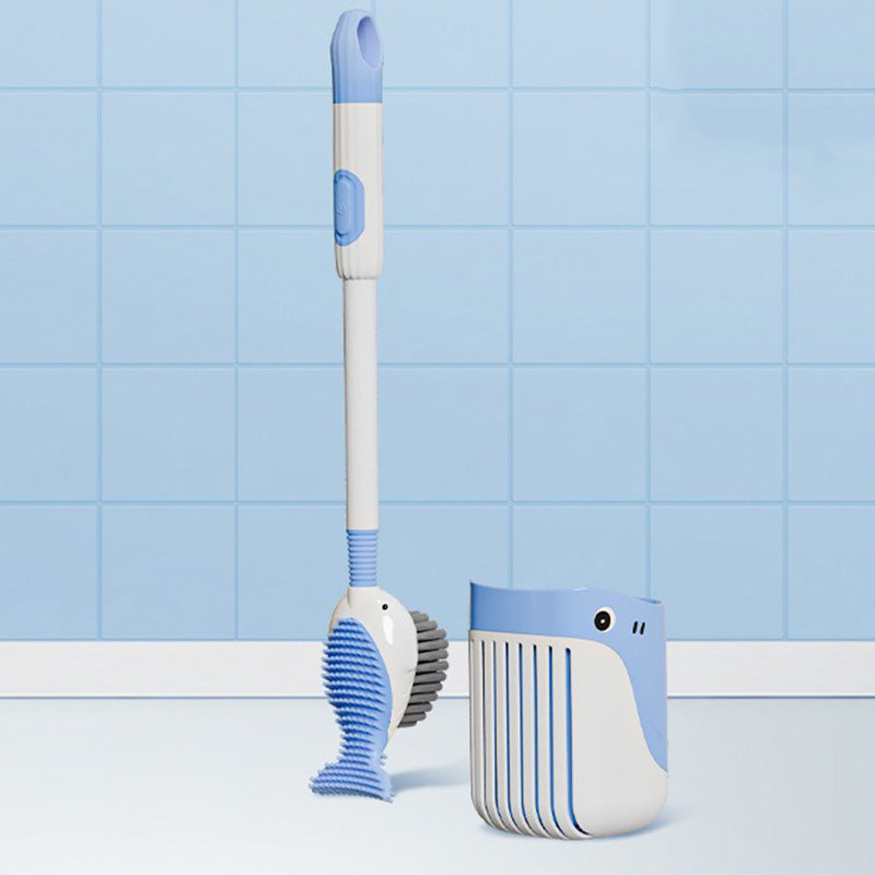 💥Wall-Mounted Suction Cup Toilet Cleaning Brush Set💦