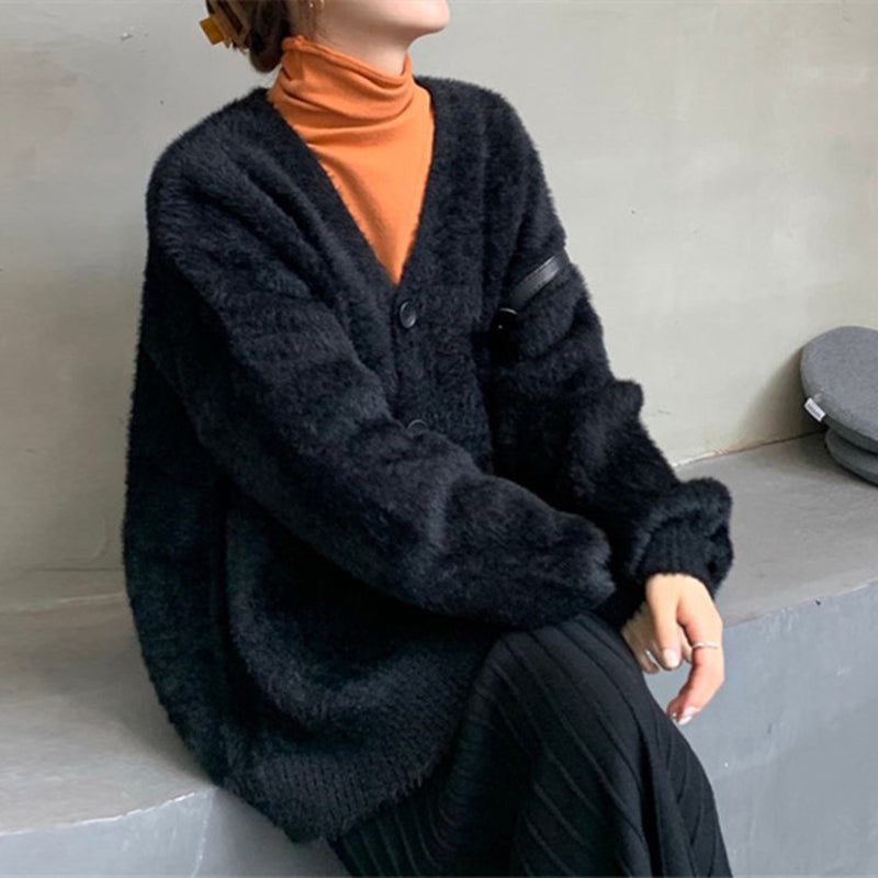 🍂Women’s Cozy Fluffy Knit Cardigan💕