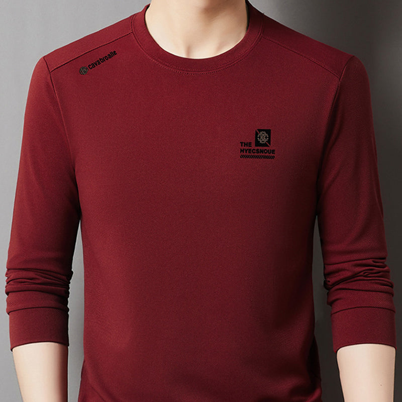 💥Hot Sale🍃Loose Casual Men's Round Neck Long Sleeve Top