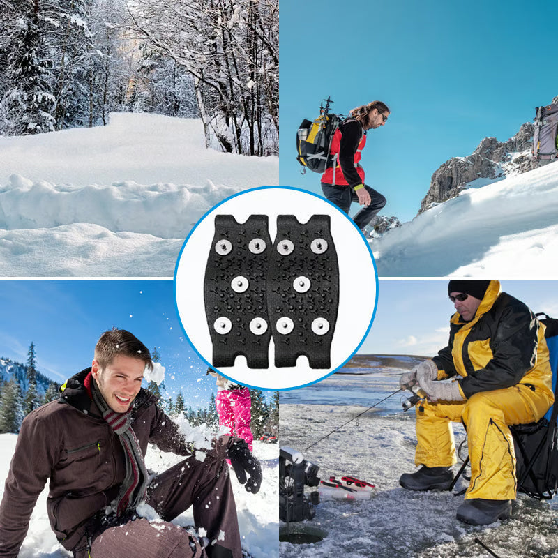 💥5-Claw Anti-Skid Outdoor Gripper Shoe Covers❄️