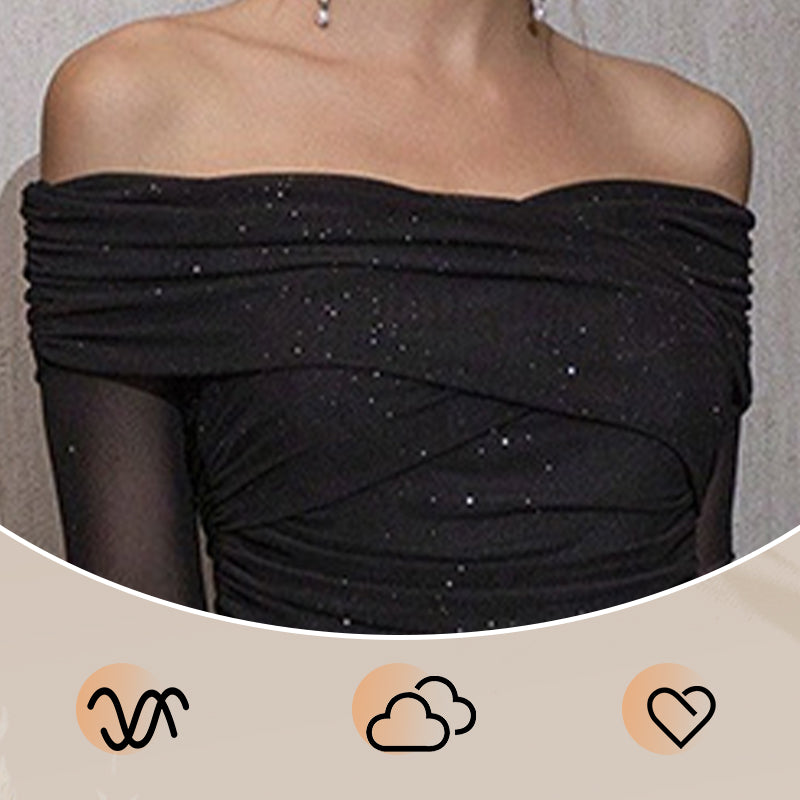 š„Hot SalešElegant Strapless Maxi Dress