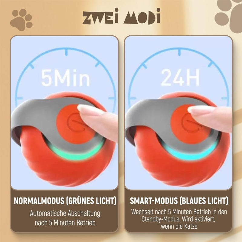 💥Hot Sale😻Automatic Intelligent Sensor Cat Ball