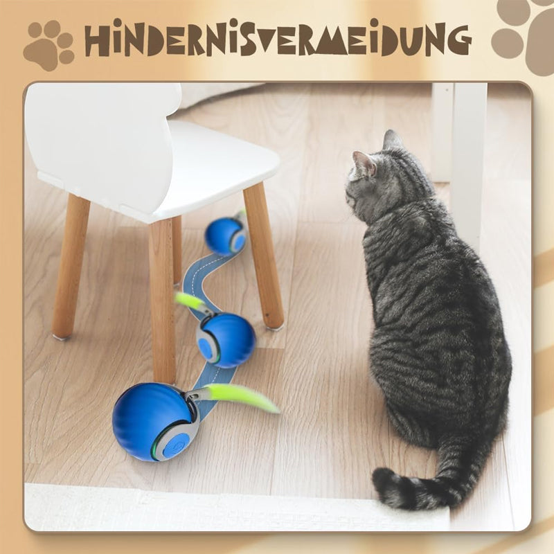 💥Hot Sale😻Automatic Intelligent Sensor Cat Ball