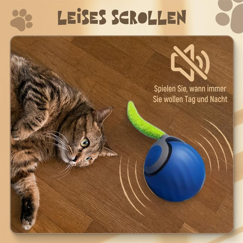 💥Hot Sale😻Automatic Intelligent Sensor Cat Ball