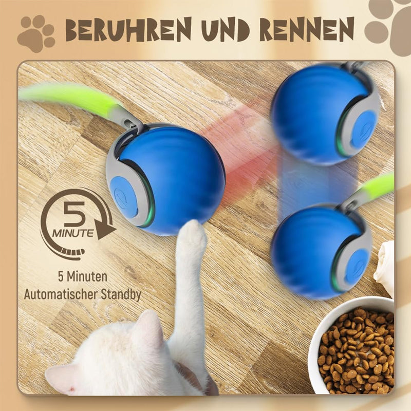 💥Hot Sale😻Automatic Intelligent Sensor Cat Ball