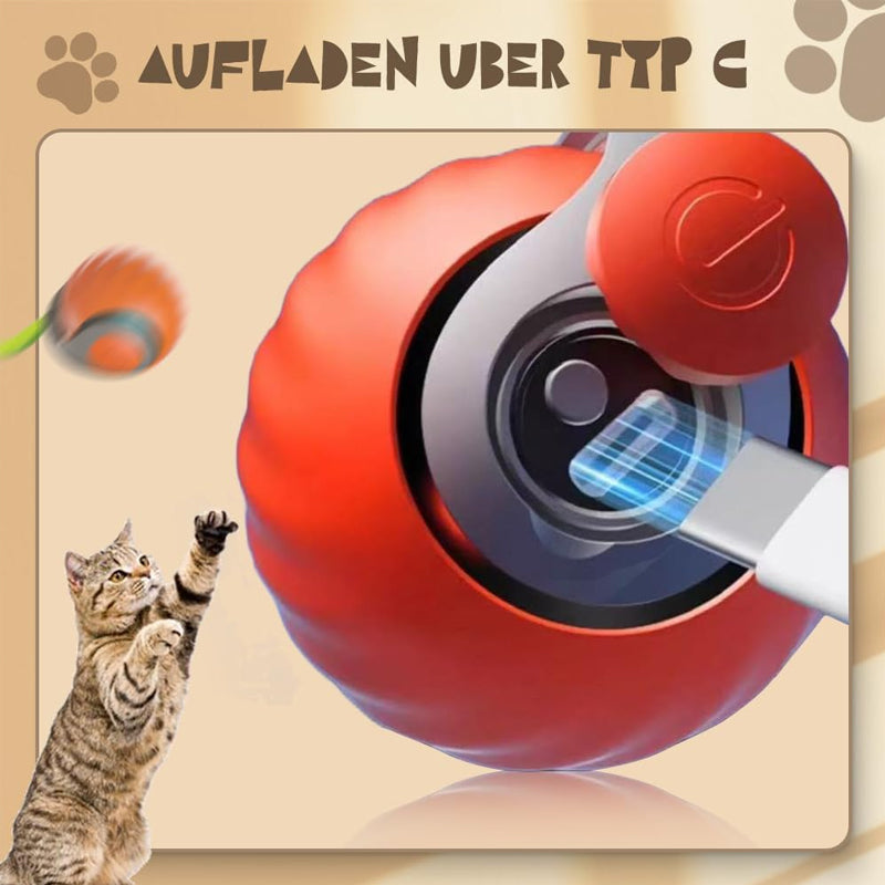 💥Hot Sale😻Automatic Intelligent Sensor Cat Ball