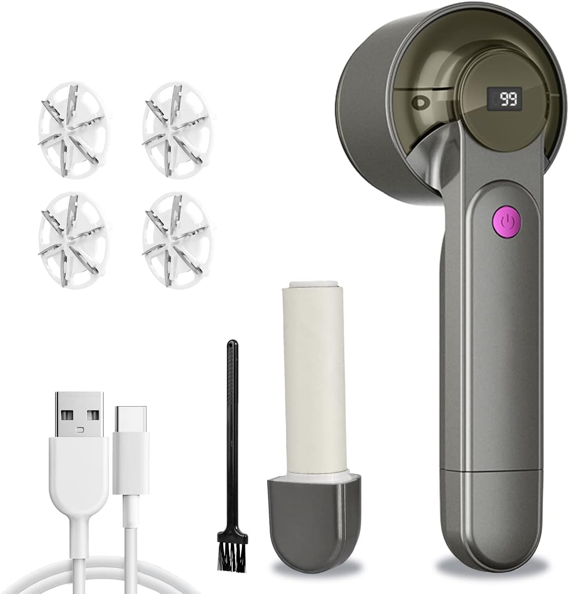 🔥HOT SALE - 49% OFF🎁 2 in 1 Electric Lint remover