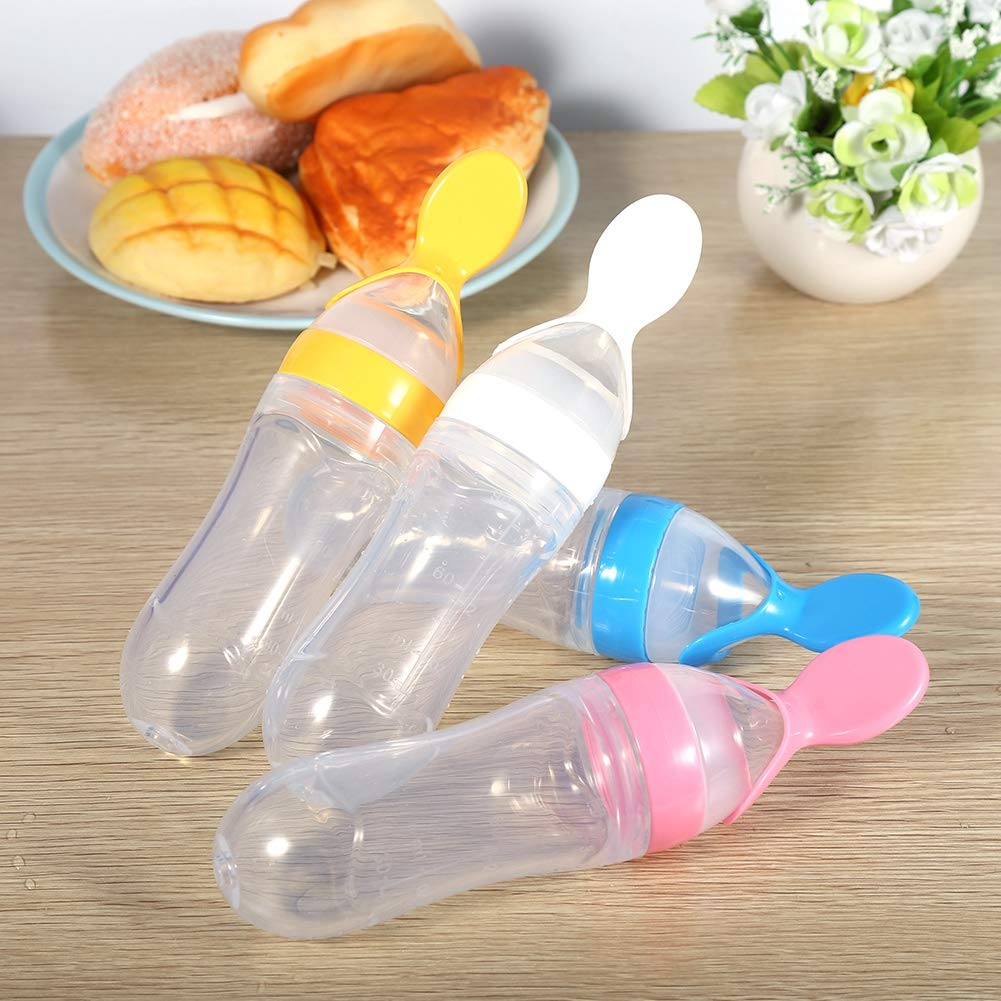 ⏰Hot Sale-49% OFF 👼Squeezable Baby Spoon Bottle(3pcs)