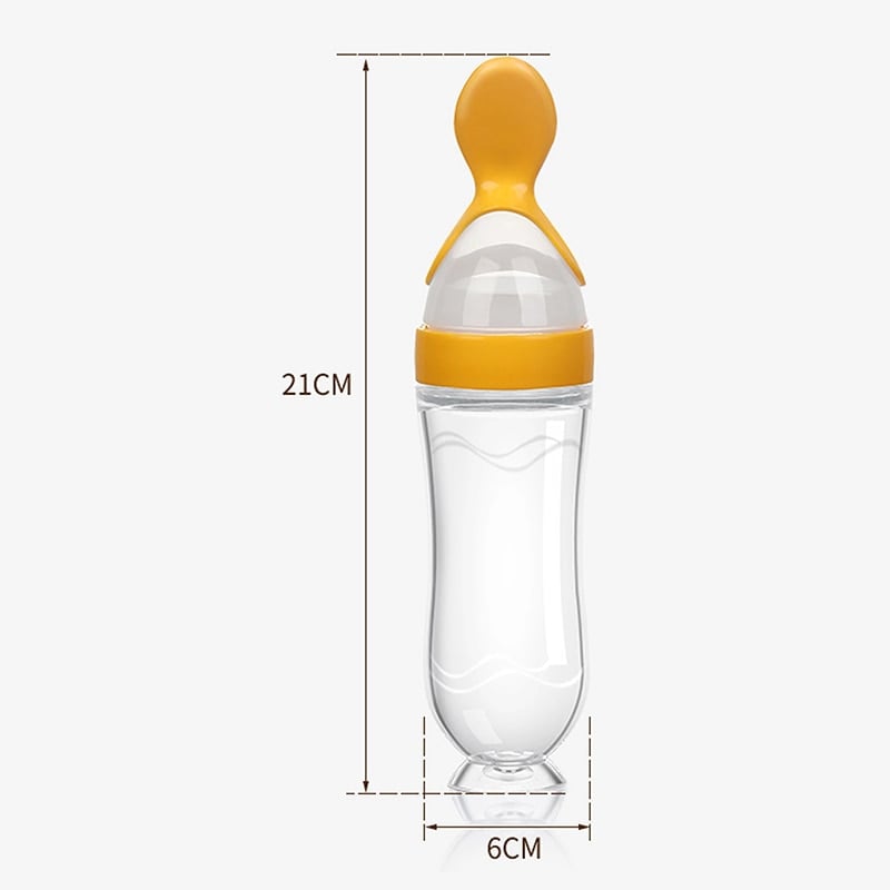 ⏰Hot Sale-49% OFF 👼Squeezable Baby Spoon Bottle(3pcs)
