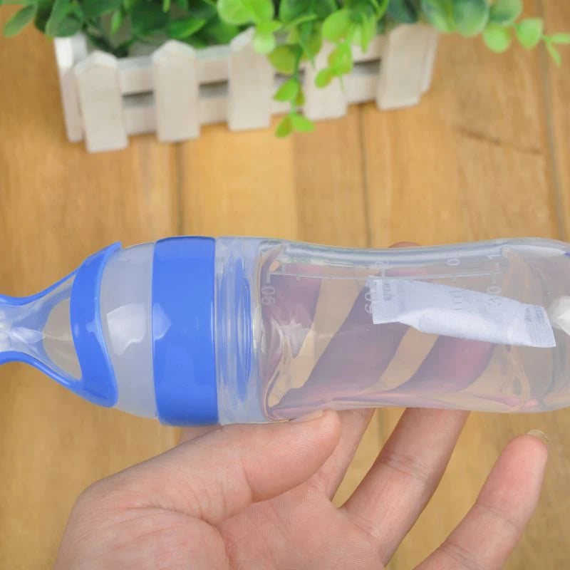 ⏰Hot Sale-49% OFF 👼Squeezable Baby Spoon Bottle(3pcs)