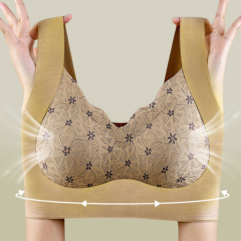 💥Buy 1 Get 1 Free🔥3D Lace Bra with Fixed Padding for Middle-Aged Women