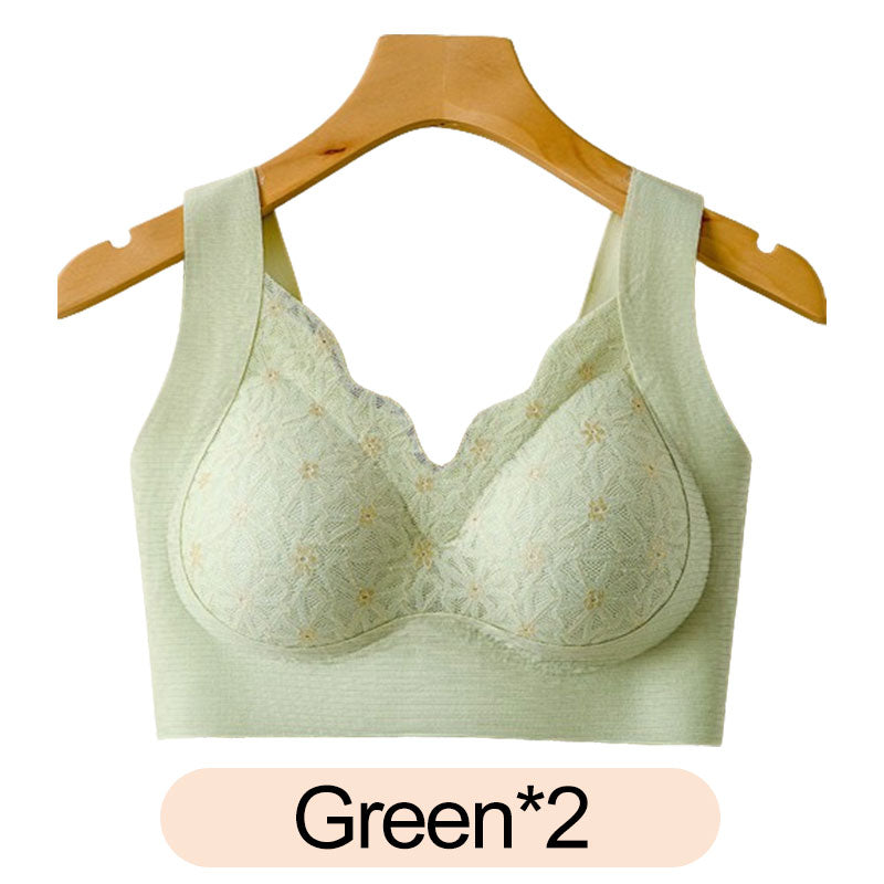 💥Buy 1 Get 1 Free🔥3D Lace Bra with Fixed Padding for Middle-Aged Women