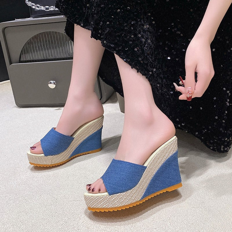 💥Hot Sale🔥Women's Floral Open Toe Slip-On Sandals